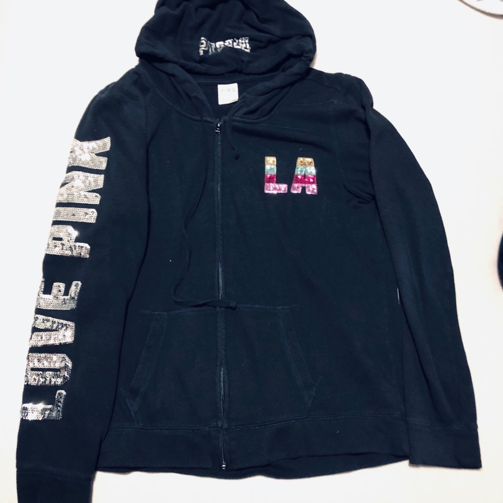 Victoria’s Secret Pink LA Sequins Hoodie